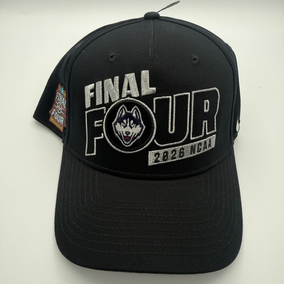 Nike Other - Nike UConn Huskies Final Four 2024 Hat Mens OSFM Black Basketball Cap 212425424